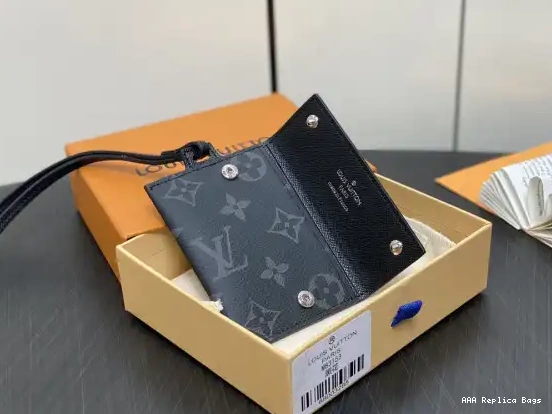 Aaa replica bags LOUIS VUITTON Necklace-7.6*10*0.5CM Card Holder 0603
